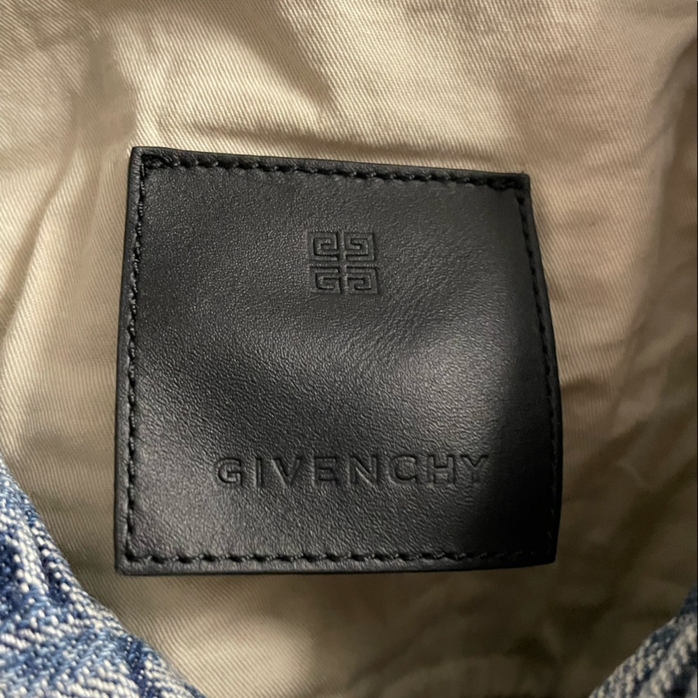Givenchy Denim Jacket Blue Large - Picture 2 of 4